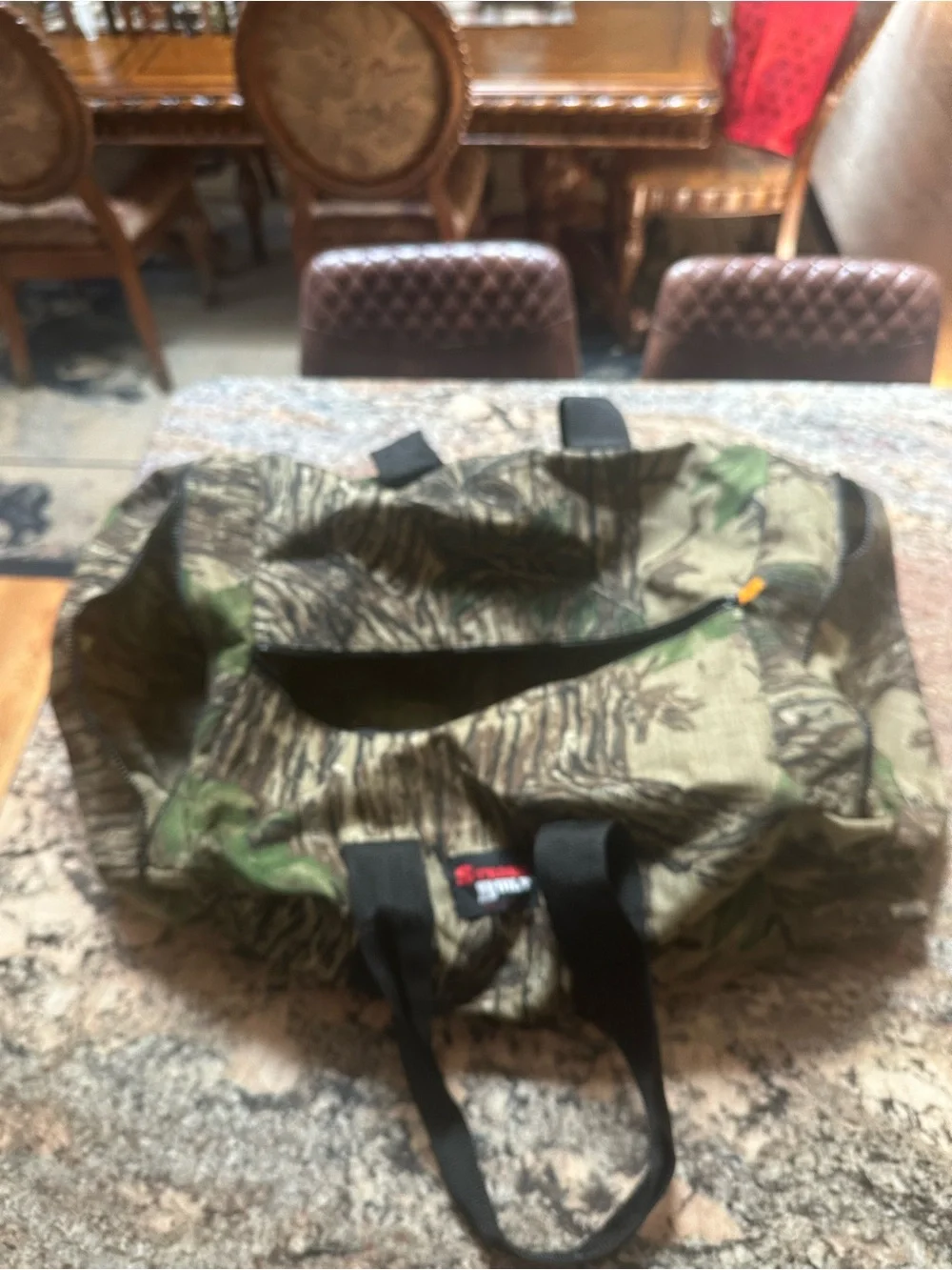 Hunting Camo Duffel Bag - Green Camo